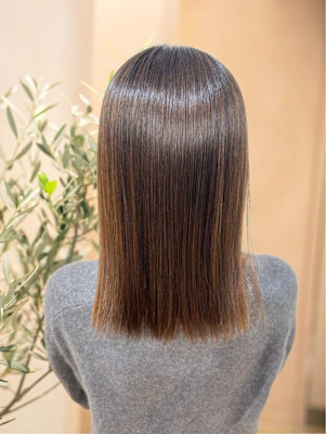 カラー×髪質改善トリートメント