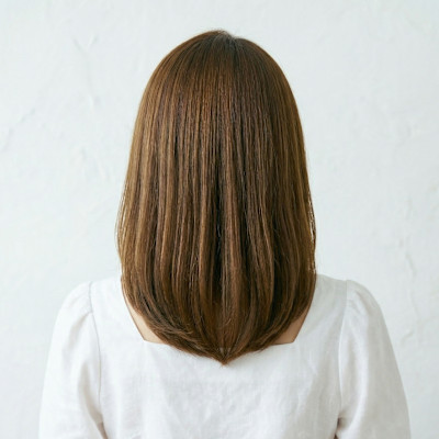 【オフィス◎】大人可愛い内巻きワンカールミディアム