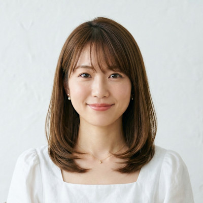 【オフィス◎】大人可愛い内巻きワンカールミディアム