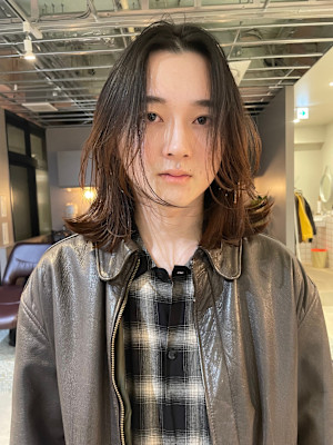 学芸大学【CEINEloq】メンズカット×ルーズパーマ