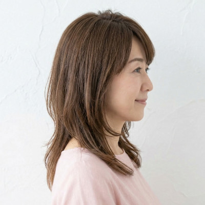 大人女性に人気♪トップふんわり上品ひし形レイヤー