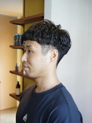 【kaito】men's似合わせパーマ