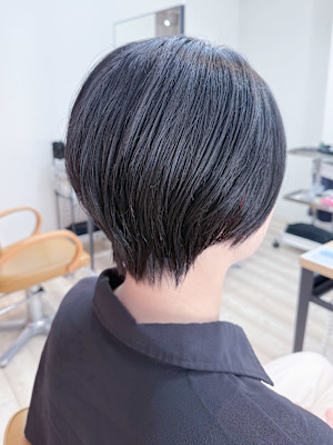 【morio成増/児玉】ハンサムマッシュショート 黒髪