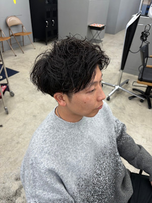 メンズパーマ