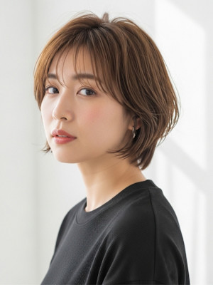 ショートボブ　川越