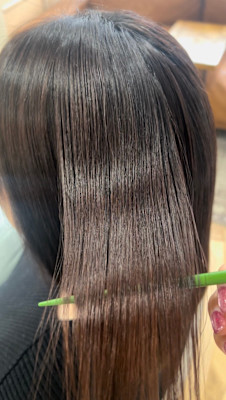 縮毛矯正/ケアストレート/艶髪