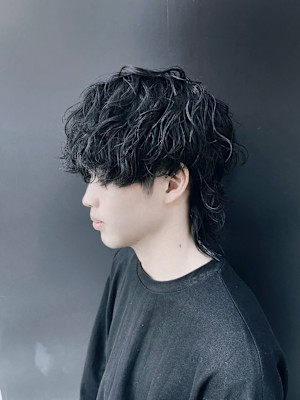 ☆メンズマッシュウルフ×パーマスタイル