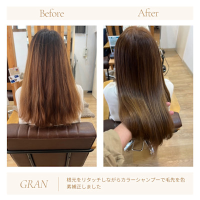 お客様髪質改善データ2012（春のヘアカラー）