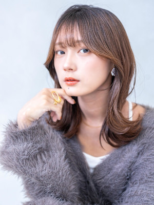 大人可愛い20代30代/髪質改善/ブリーチ/レイヤーカット