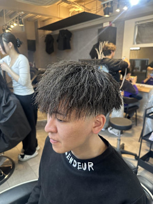 りつき/大宮/フェード/パイルツイスト/メッシュ