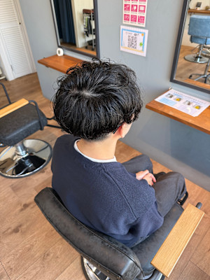 シークレットパーマ/ゆるふわショート