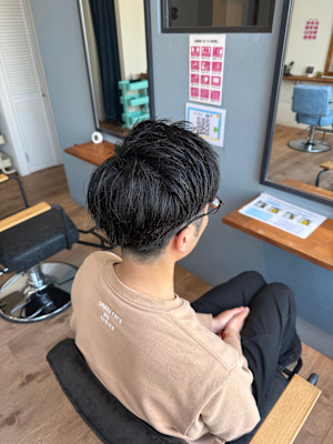 メンズカット/ナチュラルマッシュショート