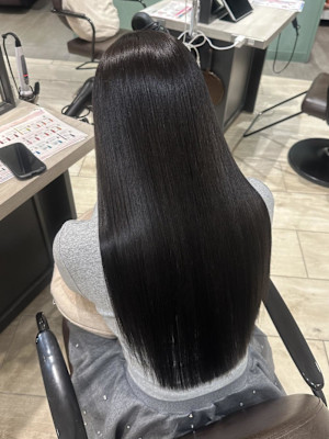 【AYAKI】レイヤーカット 髪質改善 ダークグレージュ