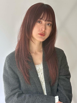 ロングレイヤー 髪質改善 髪質改善ストレート