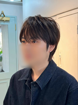 メンズ/韓国風ショート/透明感カラー(Luana難波NOA)