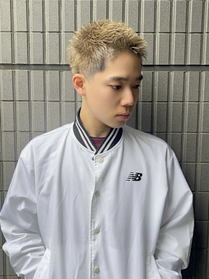 スパイキーショート/メンズハイトーン/ショート