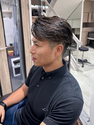 パーマなしで叶える毛流れメンズショート【三軒茶屋】