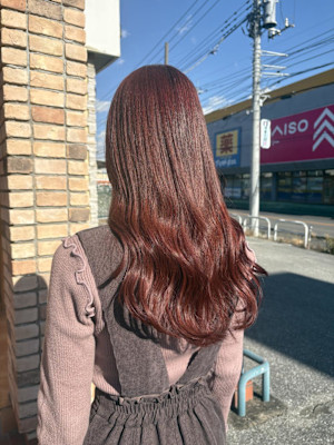 ボルドーカラー