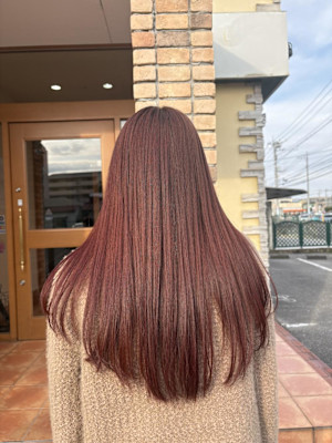 髪質改善カラー