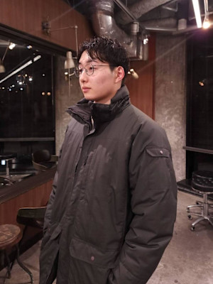 ニュアンスパーマセンターパートショート