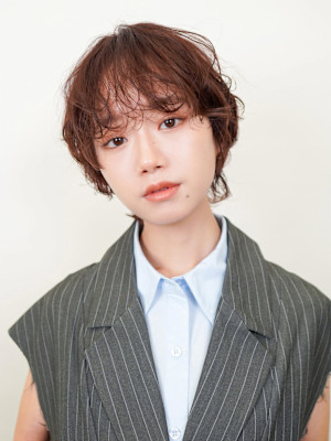 【La fith】ニュアンスパーマ×大人ショート