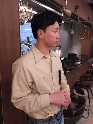 ニュアンスパーマセンターパートショート