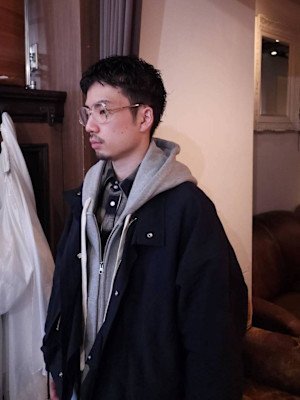 ピンパーマショート