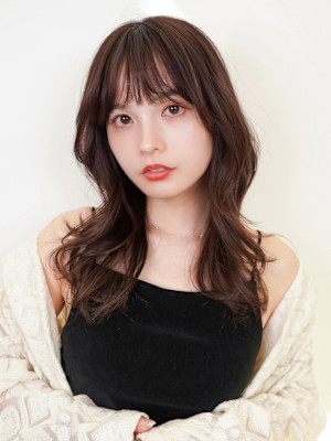 【La fith】オリーブグレージュ×大人ガーリー×ゆる巻き