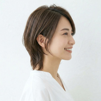 乾かすだけで決まる大人ショート【耳掛け・時短】