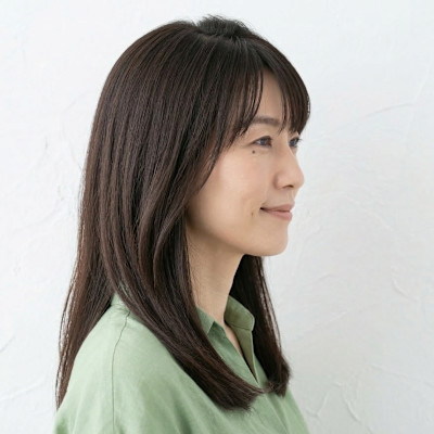 40代からの大人の素材美。艶＆清潔感のワンレン