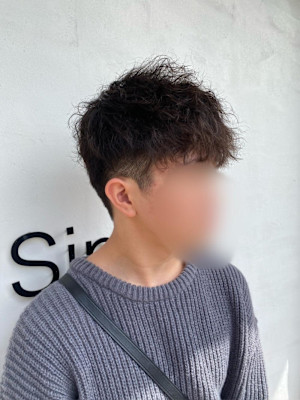 初めてのパーマビフォーアフター