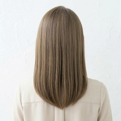 【大人上品】ハンドブローで決まるワンレンミディアムボブ