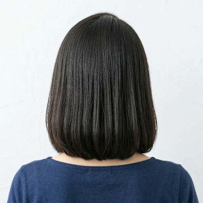 大人小顔ショートボブ/手入れ簡単30代40代