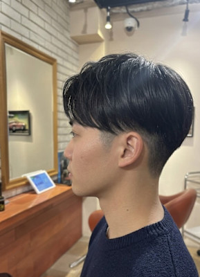 清潔感溢れる耳かけマッシュ【192スタイル】