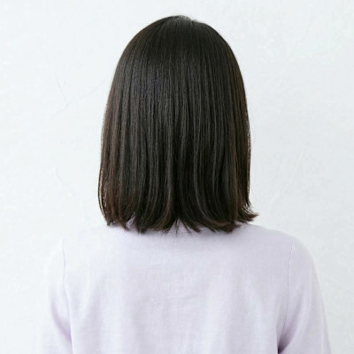 大人上品なワンレングスツヤボブ【手入れ簡単】