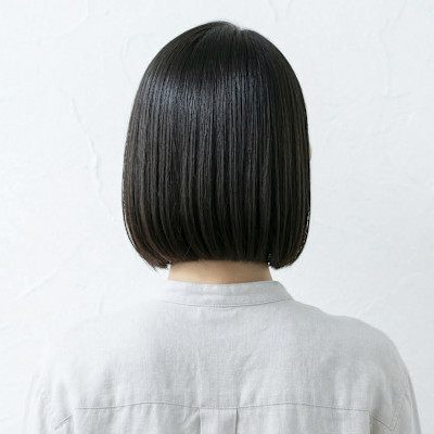 【30代40代】上品ツヤ髪♪乾かすだけ手入れ簡単大人ボブ