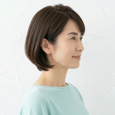 360度美シルエット♪大人可愛い小顔ショートボブ