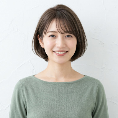 ハンドブローだけでまとまるので、忙しい朝のスタイリングも楽々