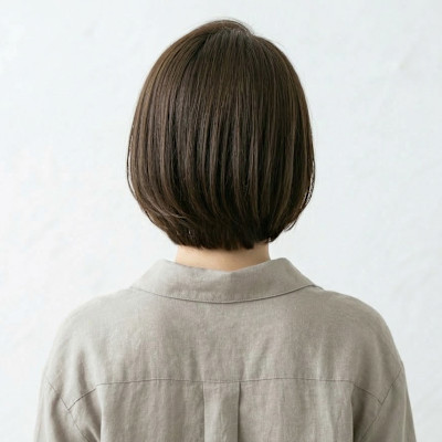 大人可愛い◎小顔ショートボブ