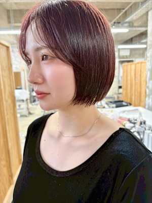 ナチュラルかわいいボブ