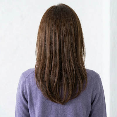 【大人女性の髪悩み解決】上品ショコラブラウン×艶ミディアム