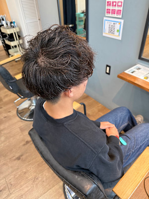 シークレットパーマ／くせ毛風ナチュラルパーマ