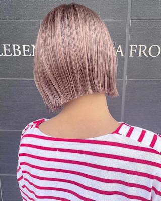 ピンクミルクティーベージュ/ミルクブラウン/A8