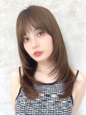 【La fith】顔周りレイヤー×ニュアンスカラー