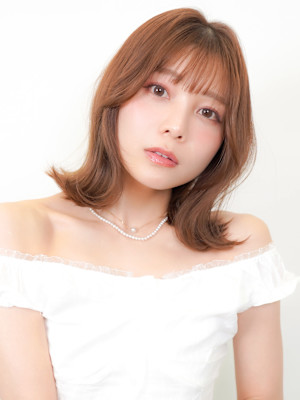 【La fith】くびれボブ×シースルーバング×ダブルカラー