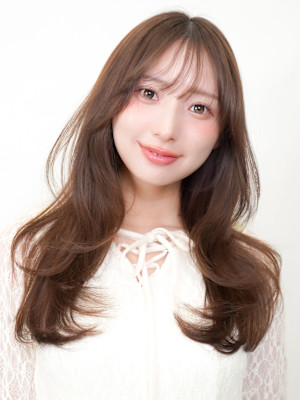 【La fith】韓国ヘア×フォワード巻き×シナモンベージュ