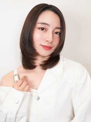 【La fith】顔回りレイヤー×内巻きワンカール