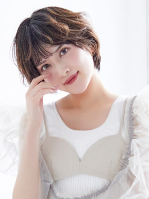 【La fith】マッシュショート×グレージュカラー