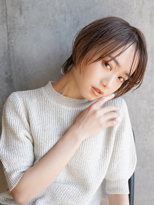 【La fith】大人ショート×透明感あるアッシュブラウン