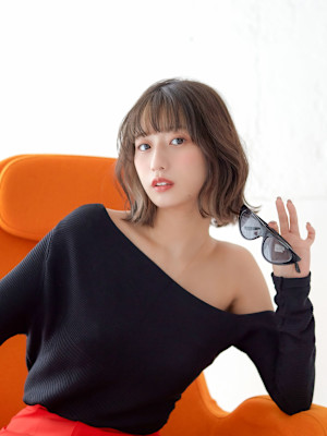 【La fith】インナーカラー×くびれボブ